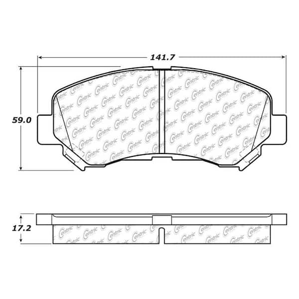 Centric Parts Disc Brake Pad Set