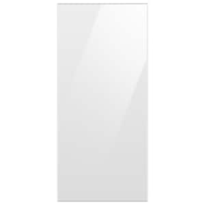Bespoke Top Panel in White Glass for 4-Door Flex French Door Refrigerator
