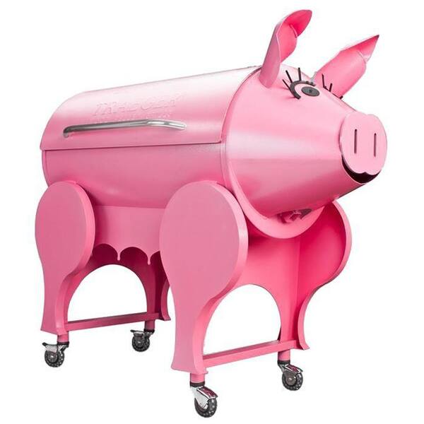 Traeger Lil' Pig Electrical Pellet Grill and Smoker in Pink
