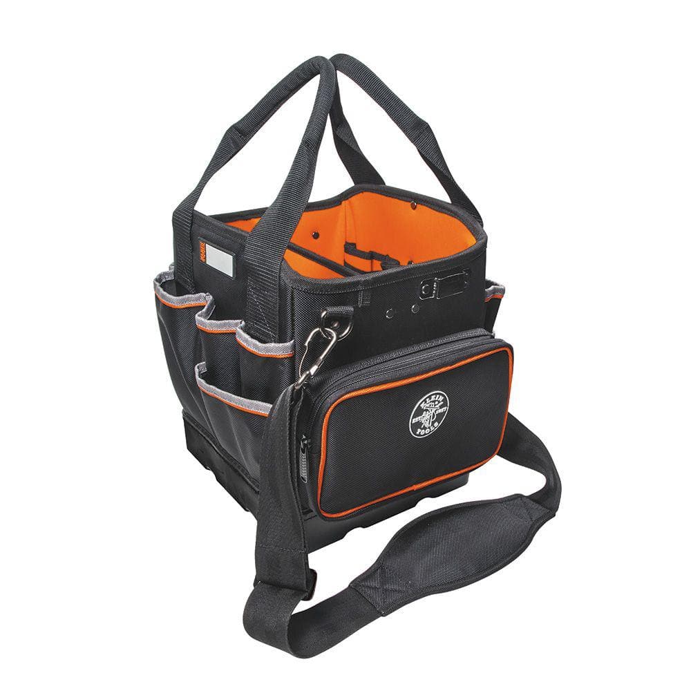 Klein Tools Tool Bag, Tradesman Pro Tool Tote, 40 Pockets, 10-Inch  5541610-14 The Home Depot