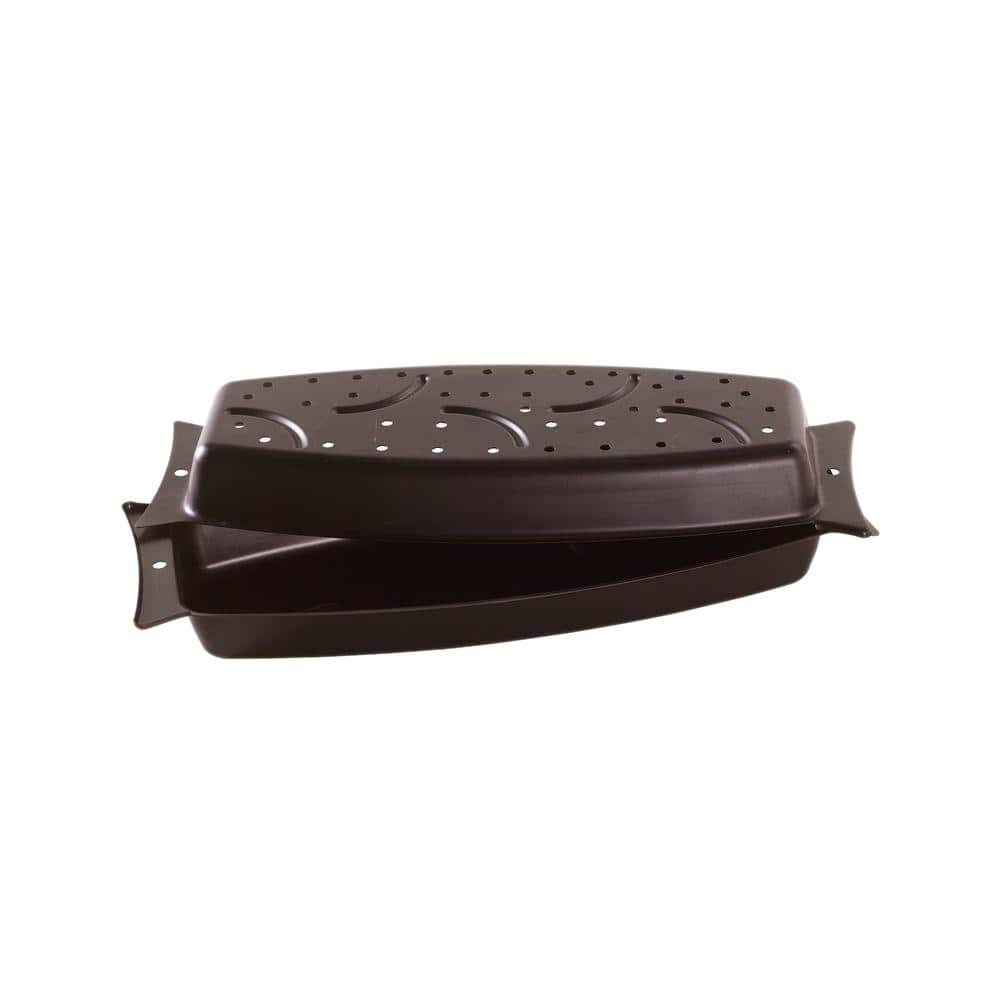 Black Aluminized Steel Grill Steam Bake Multi-Cooker