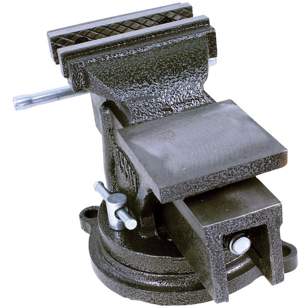 6 in. Heavy-Duty Bench Vise with Swivel Base