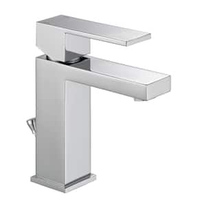 Delta 567LF-SSPP Modern Single Hole 1-Handle Bathroom Faucet in Stainless 