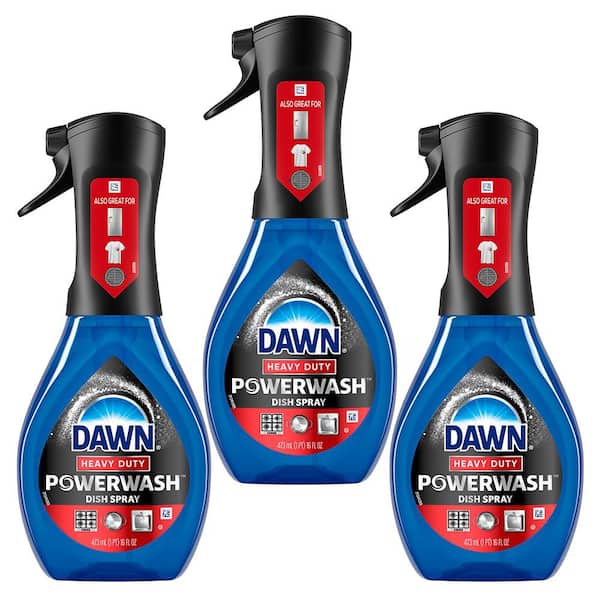 Heavy Duty Powerwash 16 oz. Fresh Scent Liquid Dish Soap (3-Pack)