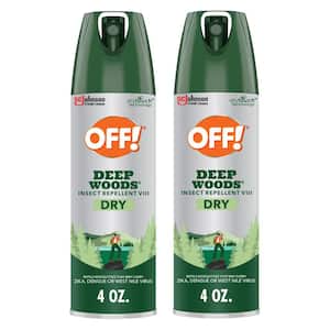 4 oz. Deep Woods Insect Repellent VIII, Non-Greasy DEET Mosquito Repellent Dry (2-Pack)