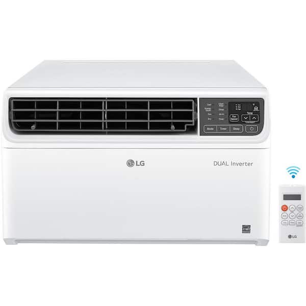 6,000 BTU (DOE) 115V Dual Inverter Smart Window Air Conditioner with Remote, Cools 250 sq. ft