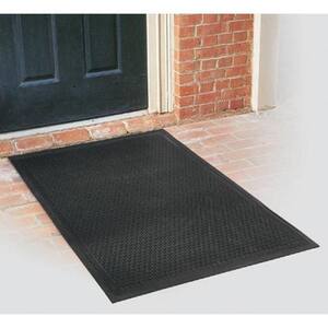 Carpet Rubber Non-Slip Black Runner Coating Floor Bubbles Side Step PVC 
