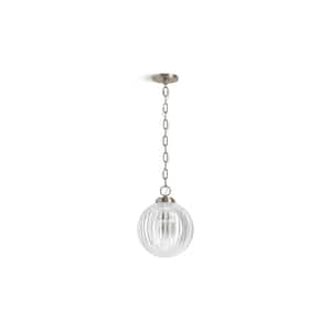 Embra By Studio McGee 1-Light Brushed Nickel Pendant Light