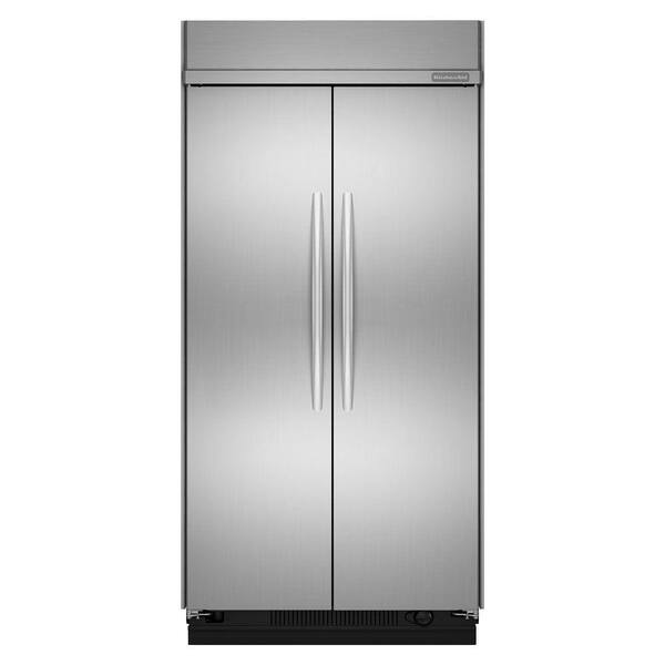 KitchenAid Architect Series II 29.8 cu. ft. Built-In Side by Side Refrigerator in Stainless Steel