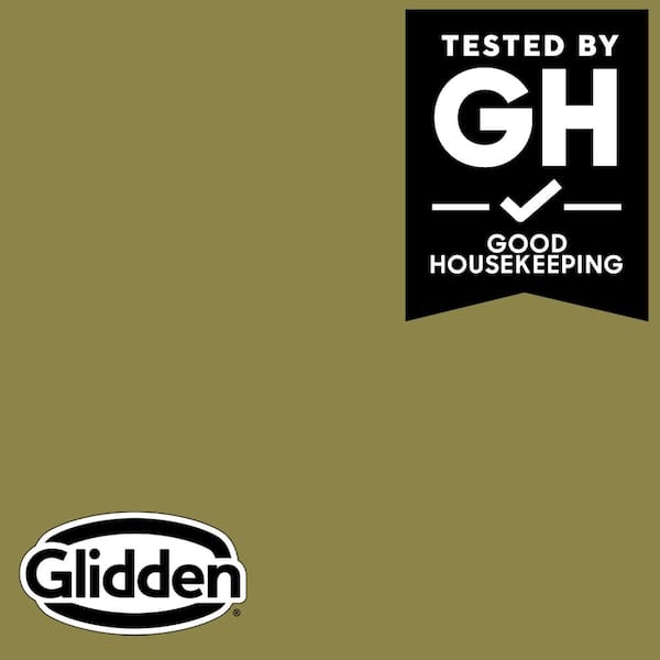 Glidden Premium 1 qt. PPG1116-7 Frog's Legs Flat Interior Latex Paint