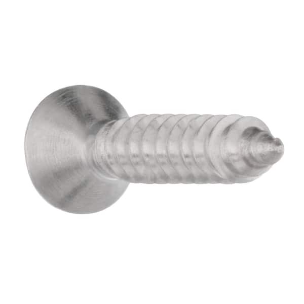 #10 x 1 in. Stainless Steel Phillips Flat Head Sheet Metal Screw (3-Pack)