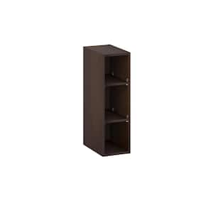Lincoln Chestnut Solid Wood Assembled Wall Open Shelf Kitchen Cabinet (9 in. W x 30 in. H x 14 in. D)