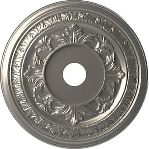 22 in. O.D. x 3-1/2 in. I.D. x 1 in. P Baltimore Thermoformed PVC Ceiling Medallion in Aged Dark Steel