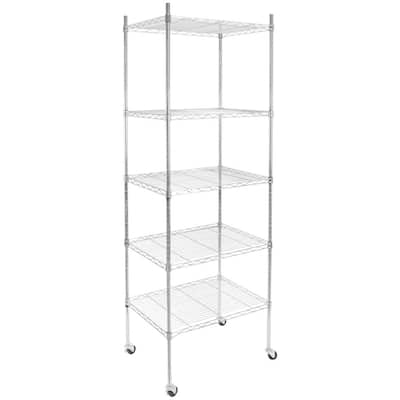 Member's Mark 6-Tier NSF Heavy Duty Wire Shelving, 47.75 W x 18 D x 75.5 H 18496VD