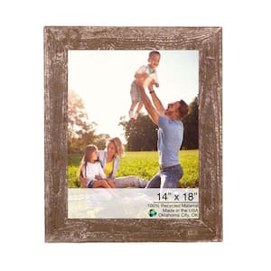 Victoria 14 in. W. x 18 in. Espresso Brown Picture Frame