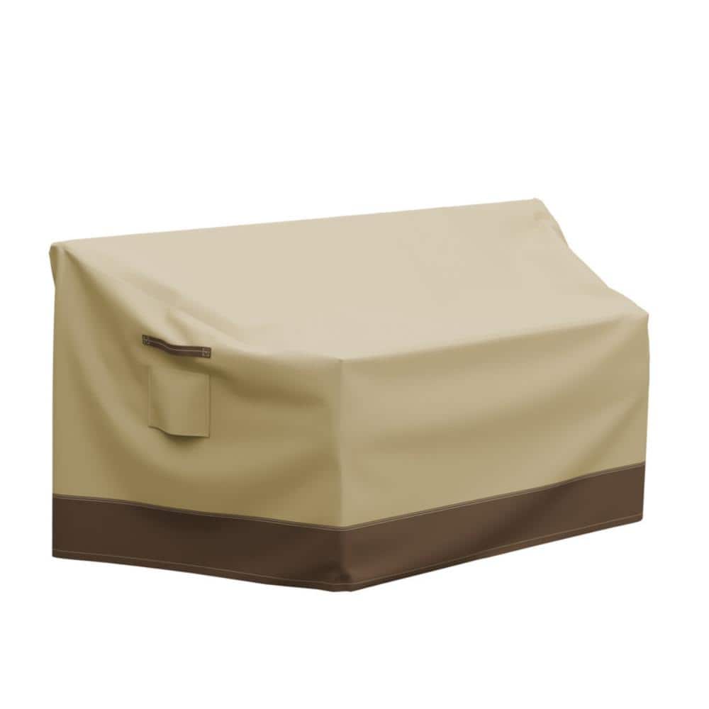 Waterproof Outdoor Furniture Cover, Patio 2-Seater Sofa Cover, 40.2"W x 29.5"D x 29.5"H