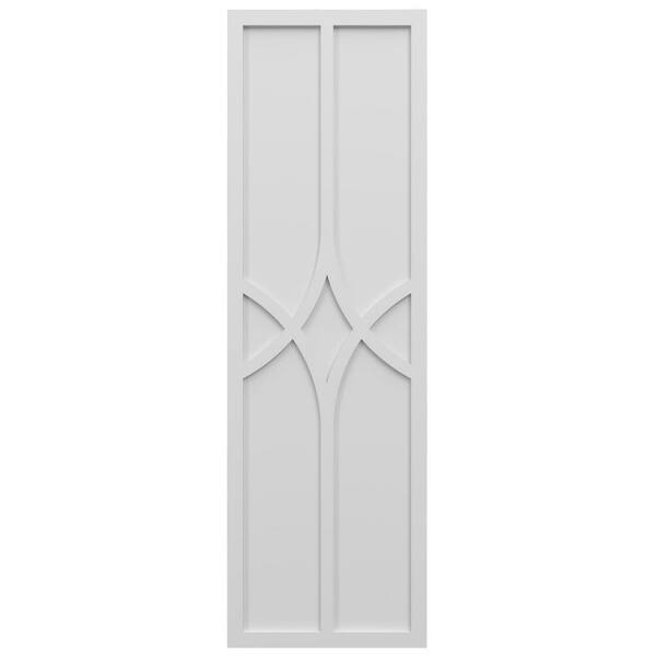 Ekena Millwork True Fit PVC 18 in. W x 54 in. H Raised Panel