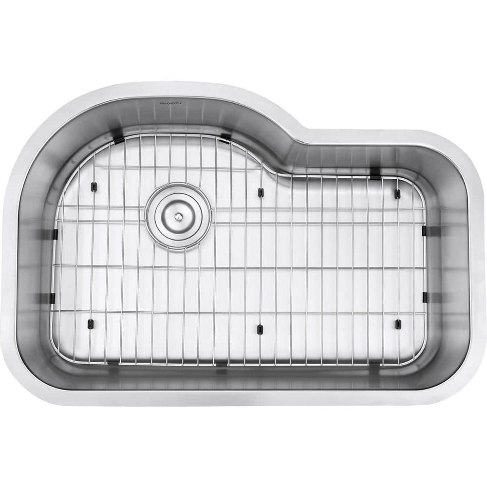 Ruvati 32" Stainless Steel Undermount Single Bowl Kitchen Sink