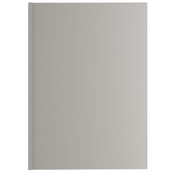 Hampton Bay Gray 24.66x34.5x1.66 in. Dishwasher End Panel