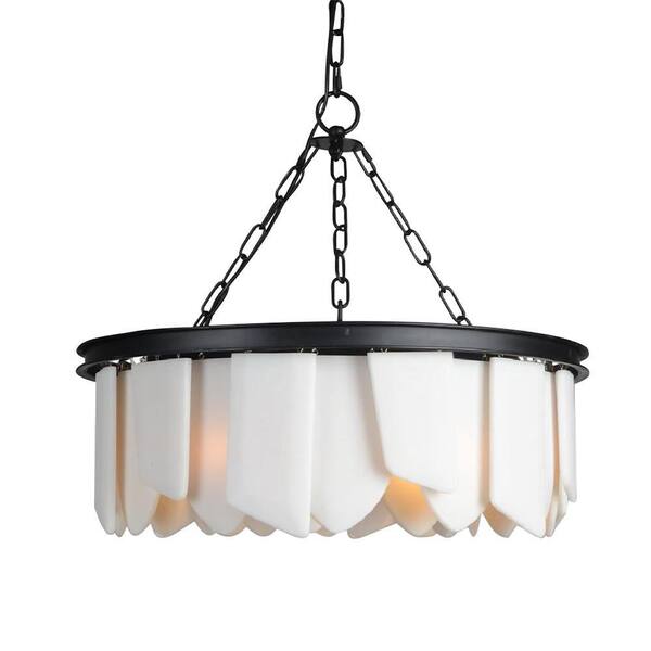 Little Tree N395 6-Light Chandelier Black finish