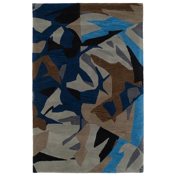 Kaleen Synthesis Multi 3 ft. x 5 ft. Area Rug