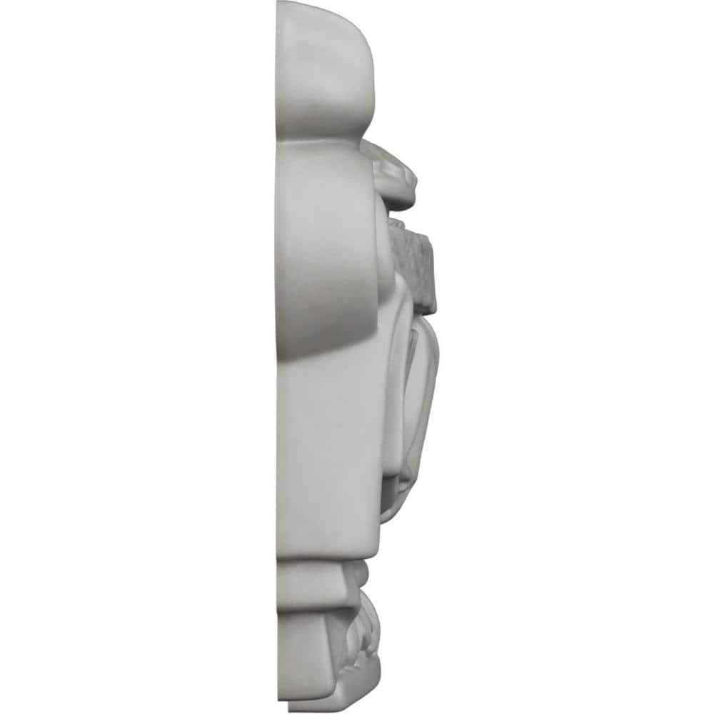 Gray Polyurethane Salem Urn Center Onlay Moulding