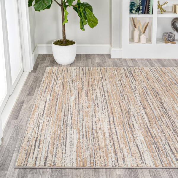 thumbnail image 2 of Soft Silver Grey Heavy Duty Large Area Rug – Modern Abstract Design, Washable & Fire Resistant, Various Sizes (Rectangle Runner Mat) 2 of 4