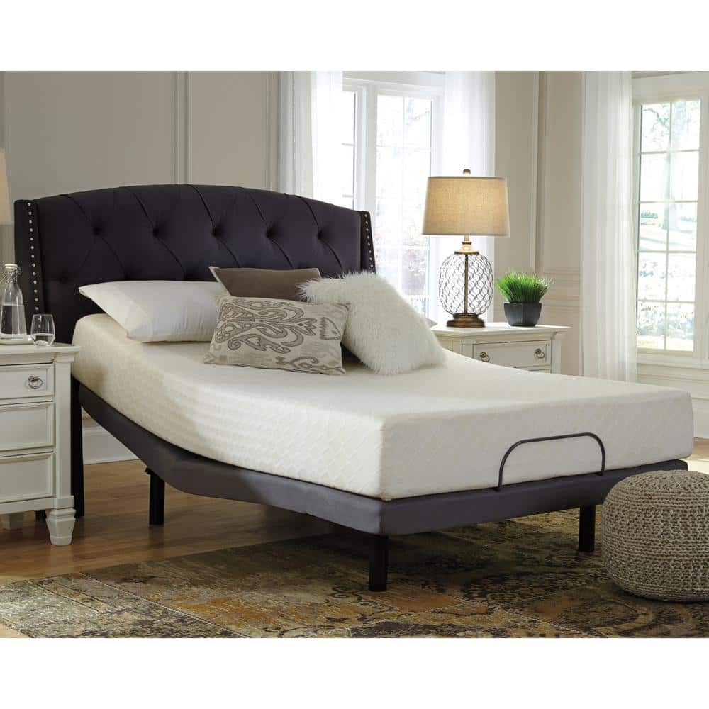 White Queen Adjustable Innerspring Mattress