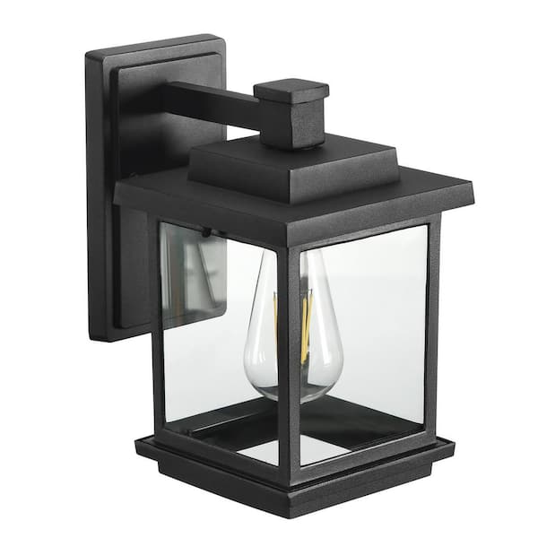 manhattan glass solar wall light