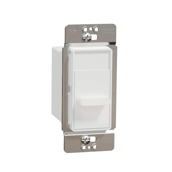 X Series 2.5 Amp 3 Speed Slide Ceiling Fan Controller Back Wire Matte White