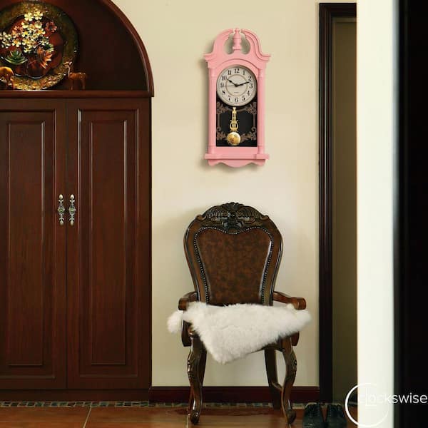 CLOCKSWISE Clockwise 20 in. Vintage-Inspired Plastic Grandfather