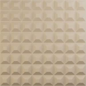 19 5/8 in. x 19 5/8 in. Bradford EnduraWall Decorative 3D Wall Panel, Smokey Beige (Covers 2.67 Sq. Ft.)