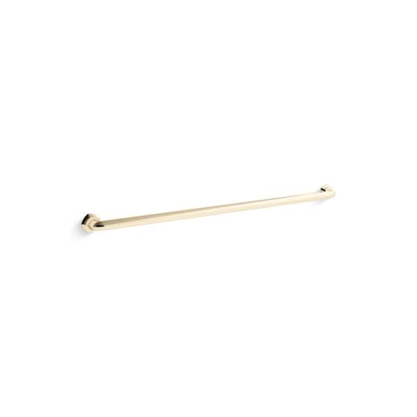 KOHLER Occasion 44.81 in. Grab Bar in Vibrant French in Gold