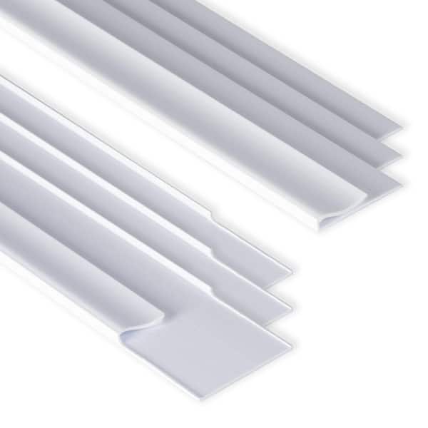 EZ-On Grid Cover Kit - Snap On - White - 52 sq. ft.