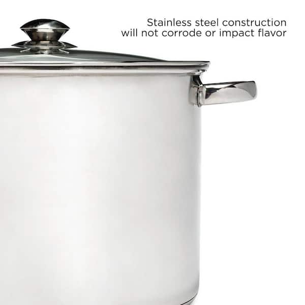 FastConvenient  Stainless Steel Stock Pot ~ fastconvenient