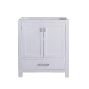Wilson 29.1 in. W x 21.6 in. D x 33.2 in. H Bath Vanity Cabinet without Top in White