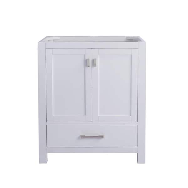 Laviva Wilson 29.1 in. W x 21.6 in. D x 33.2 in. H Bath Vanity Cabinet without Top in White
