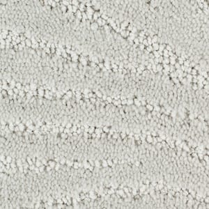 Echo Creek  - Rushmore - Gray 38 oz. Triexta Pattern Installed Carpet