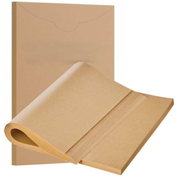 12 in. x16 in. Unbleached Parchment Paper Precut Baking Sheets with Non-Stick Surface, 200-Pack