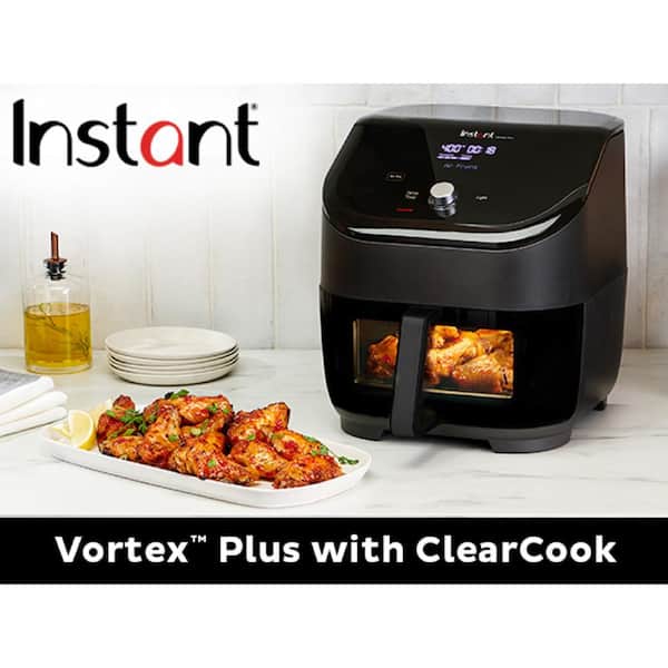 Instant Pot 6 Quart Vortex Plus 6-in-1 Air Fryer Stainless Steel  140-3006-01 - Best Buy