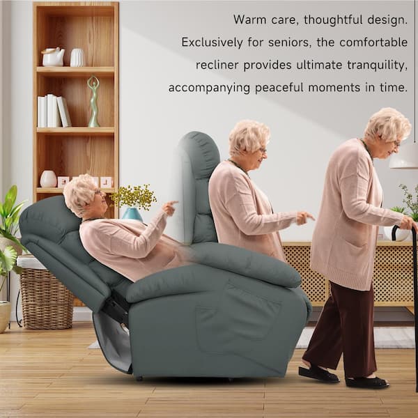 Assist lift online recliner