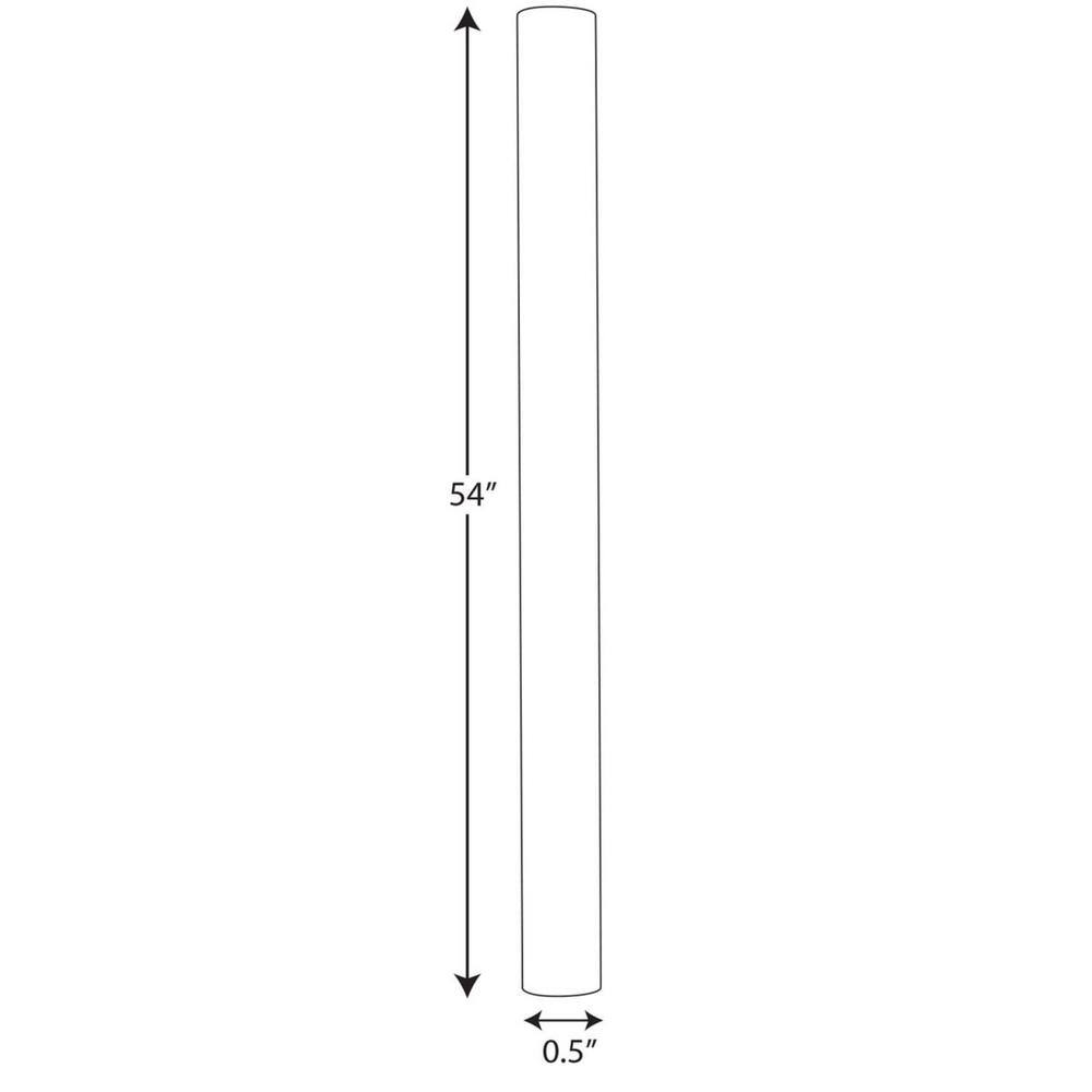 Polished Nickel Stem Extension Kit for High Ceilings