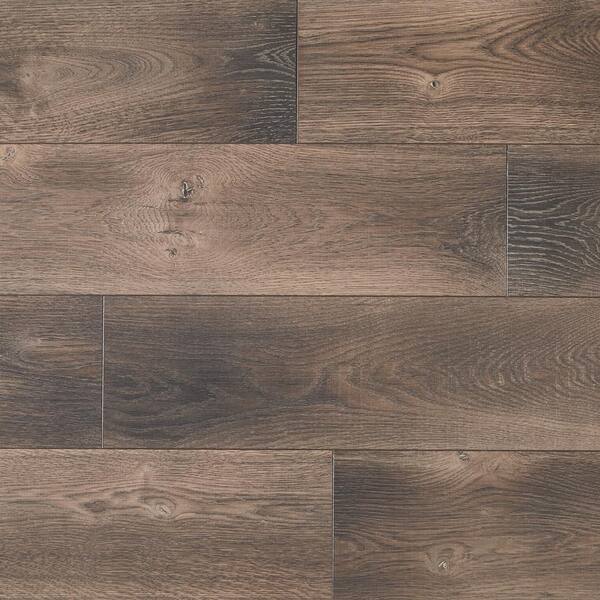 Home Decorators Collection Cappington Oak 12 mm T x 7.5 in W x 50.67 in L Water Resistant Laminate Flooring (18.42 sq. ft./case)