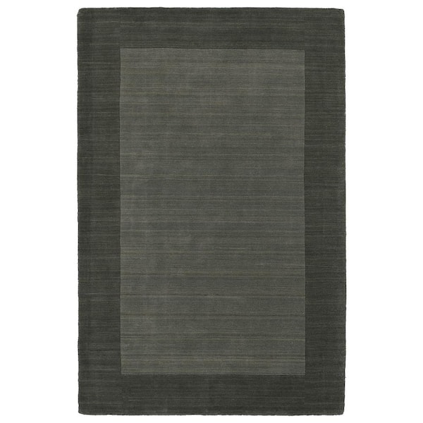 Regency Charcoal 4 ft. x 5 ft. Area Rug