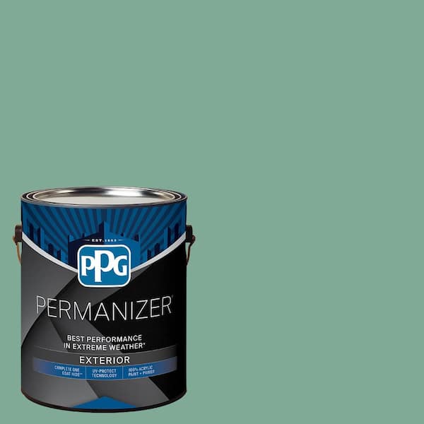 PERMANIZER 1 gal. PPG1139-4 Catnip Satin Exterior Paint