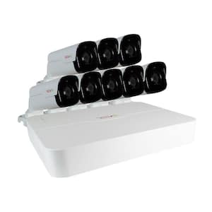 Ultra 8-Channel HD 2TB Surveillance NVR with (8) 4 Megapixel Bullet Cameras