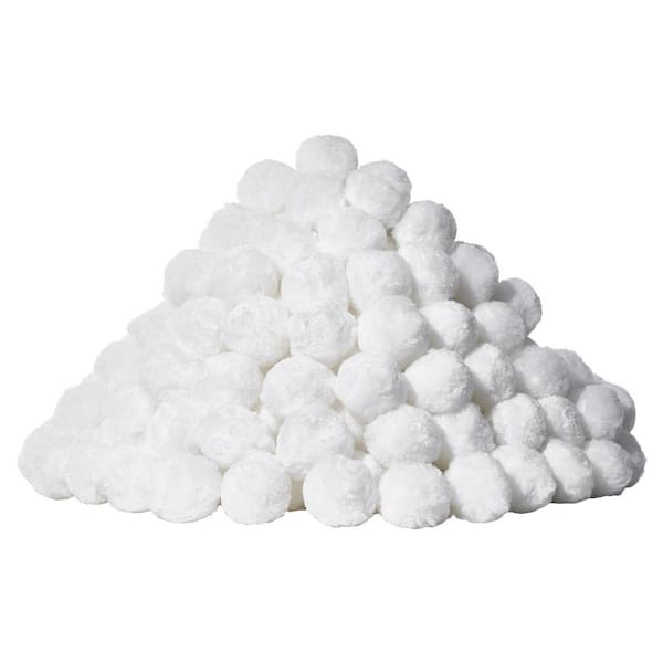 VEVOR Pool Filter Balls for Sand Filter 3.5 lbs Filter Balls Replace with Wash Bag 3000 sq. ft Cartridge Filters
