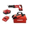 Hilti SR6 A 22-Volt Lithium-Ion Cordless Brushless Reciprocating Saw ...