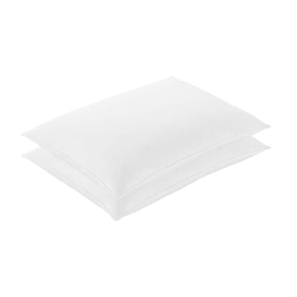 Medium Down and Feather Blend Standard Pillow (28 in. L) (Set of 2)