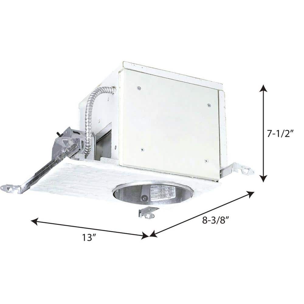 Unfinished Porcelain 12.38" Recessed Firebox Housing